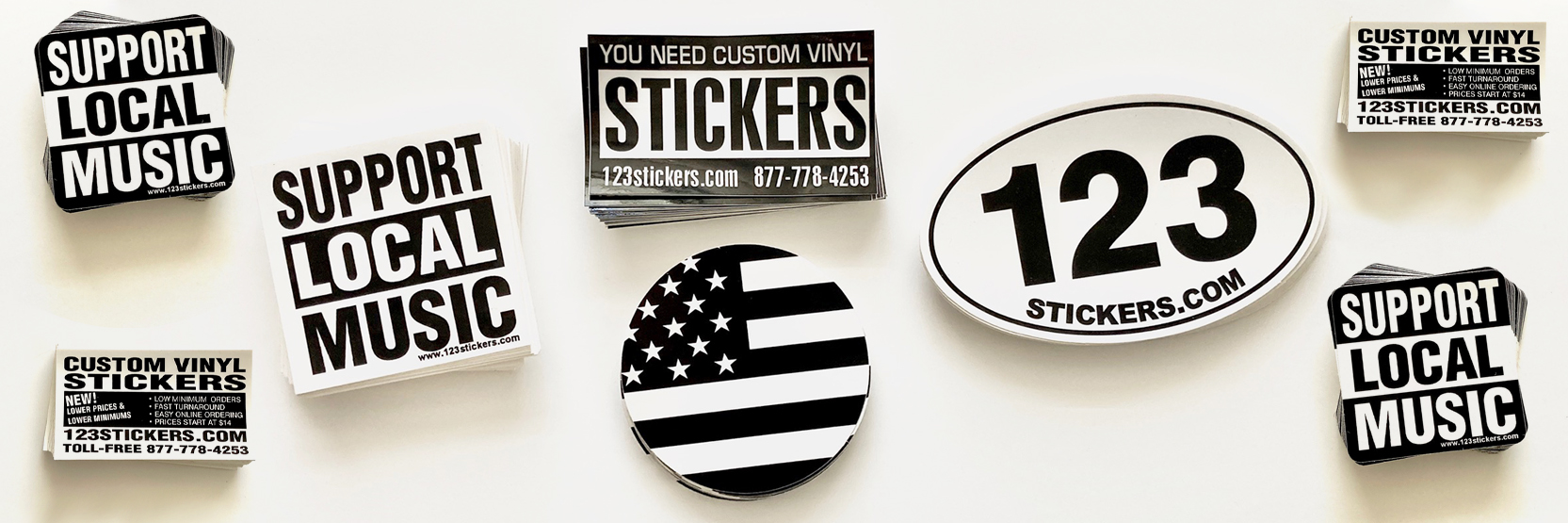 Order Custom Vinyl Stickers Online